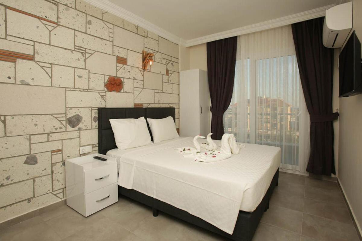 Lebedos Apart Hotel กูมุลดูร์ ภายนอก รูปภาพ