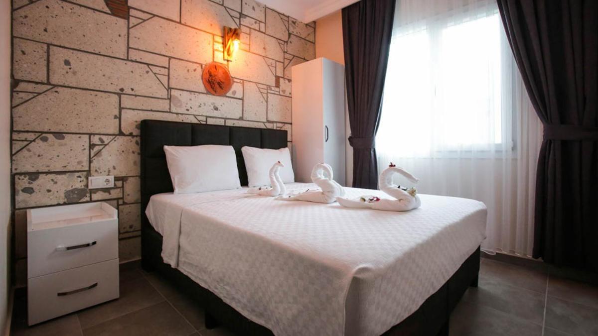 Lebedos Apart Hotel กูมุลดูร์ ภายนอก รูปภาพ